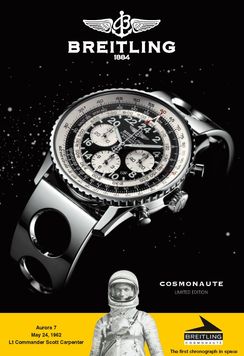 Breitling Cosmonaute Automatic Chronograph
